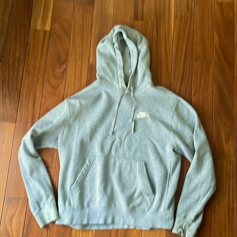 Nike gently worn gray hoodie